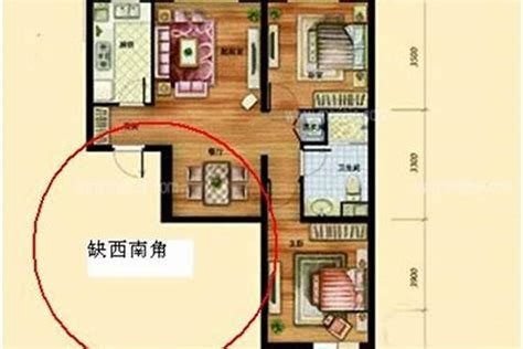 缺角意思|房子缺角